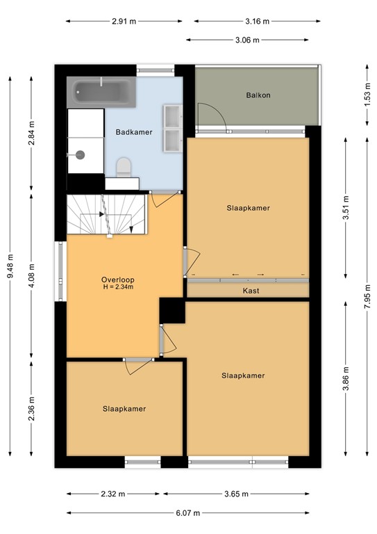 mediumsize floorplan